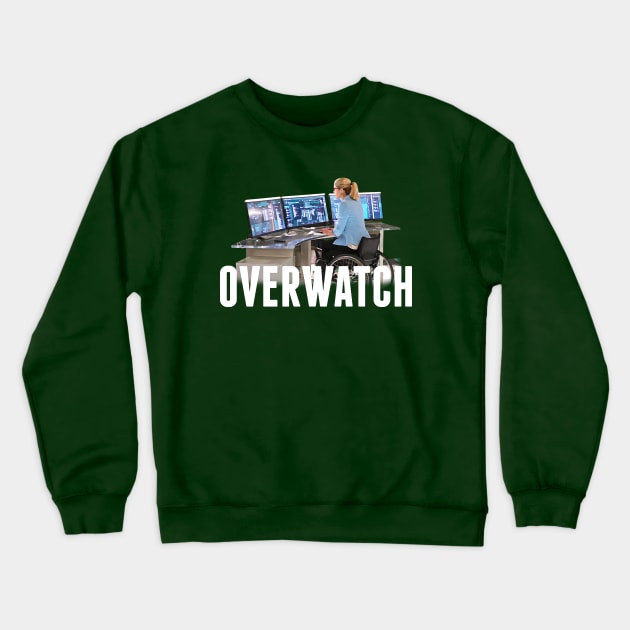 Overwatch - Felicity Smoak Crewneck Sweatshirt by FangirlFuel